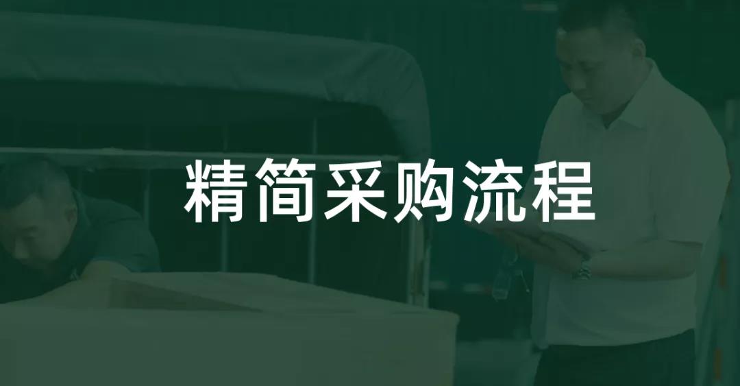 食堂蔬菜采购简化流程