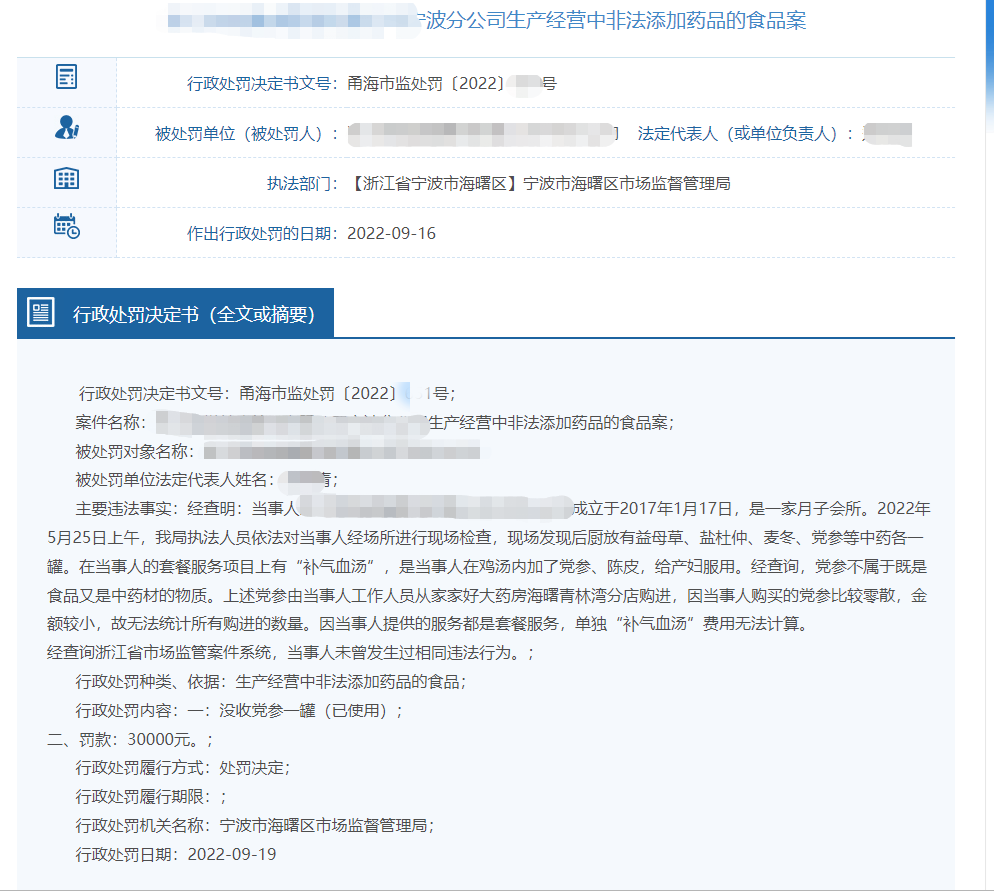 处罚条例